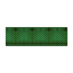 Green Diamond Grid Pattern Sticker (bumper) by ExtraGoodSauce