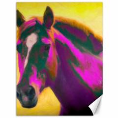 Vibrant Abstract Equine Art Canvas 36  X 48  by ExtraGoodSauce