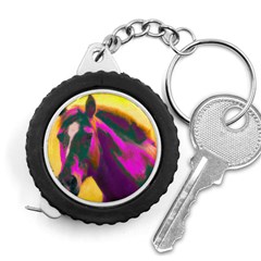 Vibrant Abstract Equine Art Measuring Tape by ExtraGoodSauce