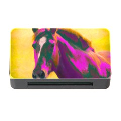 Vibrant Abstract Equine Art Memory Card Reader With Cf by ExtraGoodSauce