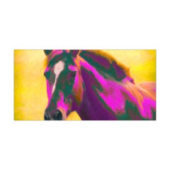 Vibrant Abstract Equine Art Yoga Headband by ExtraGoodSauce