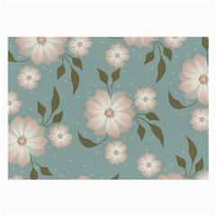 Flora Floral Flower Flowers Pattern Large Glasses Cloth by Apenda