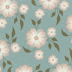 Flora Floral Flower Flowers Pattern Play Mat (square)