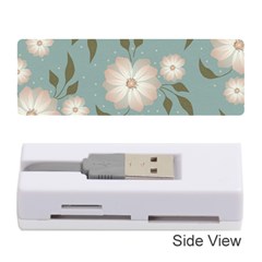 Flora Floral Flower Flowers Pattern Memory Card Reader (stick) by Apenda