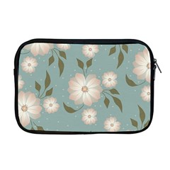 Flora Floral Flower Flowers Pattern Apple Macbook Pro 17  Zipper Case by Apenda