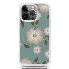 Flora Floral Flower Flowers Pattern Iphone 13 Pro Tpu Uv Print Case by Apenda