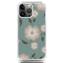 Flora Floral Flower Flowers Pattern Iphone 13 Pro Max Tpu Uv Print Case by Apenda