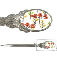 Tree Auntumn Leaf Letter Opener by anzea