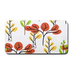 Tree Auntumn Leaf Medium Bar Mat by anzea