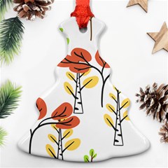 Tree Auntumn Leaf Ornament (christmas Tree) 