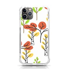 Tree Auntumn Leaf Iphone 11 Pro 5 8 Inch Tpu Uv Print Case by anzea