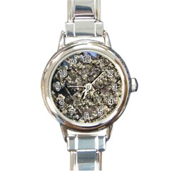 Pear Tree in Full Bloom Round Italian Charm Watch