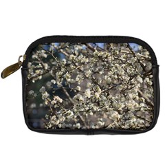 Pear Tree In Full Bloom Digital Camera Leather Case by ExtraGoodSauce