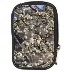 Pear Tree in Full Bloom Compact Camera Leather Case