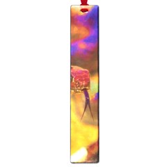 Vibrant Forked-tongue Snake Art Large Book Marks by ExtraGoodSauce