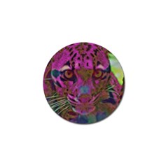 Pink And Purple Leopard Golf Ball Marker (4 Pack) by ExtraGoodSauce