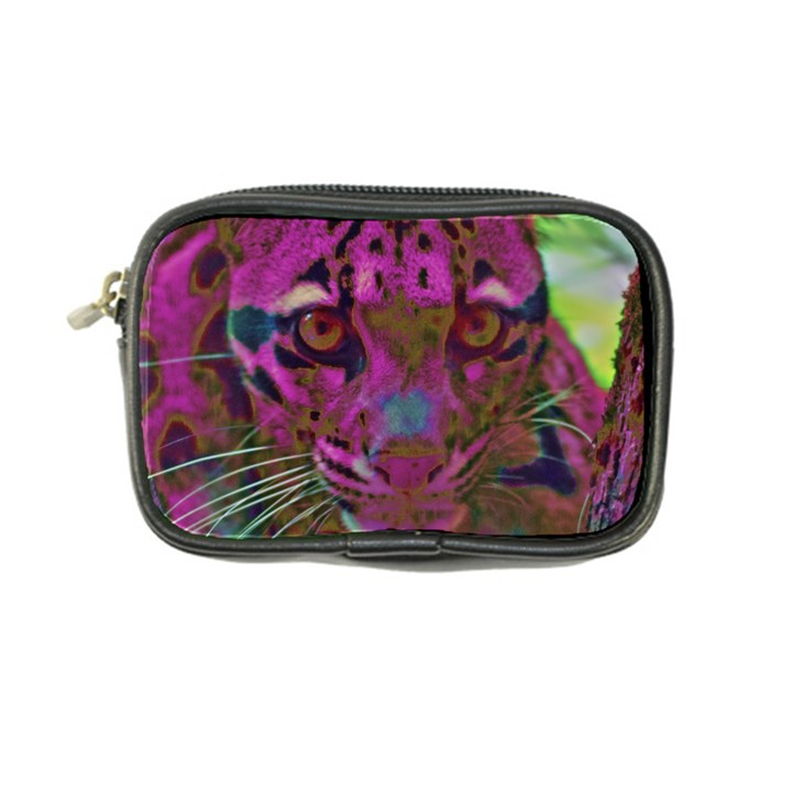 Pink and Purple Leopard Coin Purse