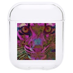 Pink And Purple Leopard Hard Pc Airpods 1/2 Case by ExtraGoodSauce