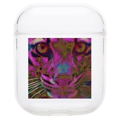 Pink And Purple Leopard Soft Tpu Airpods 1/2 Case by ExtraGoodSauce