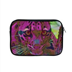 Pink And Purple Leopard Apple Macbook Pro 15  Zipper Case by ExtraGoodSauce