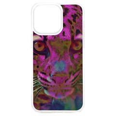 Pink And Purple Leopard Iphone 15 Plus Tpu Uv Print Case by ExtraGoodSauce