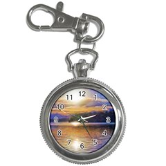 Serene Sunset Over Water Key Chain Watches by ExtraGoodSauce