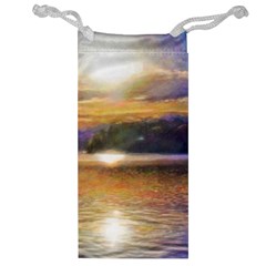 Serene Sunset Over Water Jewelry Bag by ExtraAwesomeSauce