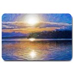 Serene Sunset Over Water Large Doormat 30 x20  Door Mat