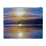 Serene Sunset Over Water Cosmetic Bag (XL) Back