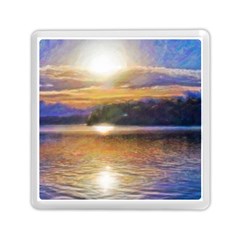 Serene Sunset Over Water Memory Card Reader (square) by ExtraAwesomeSauce