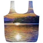 Serene Sunset Over Water Full Print Recycle Bag (XL) Front