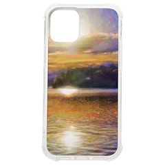 Serene Sunset Over Water Iphone 12 Mini Tpu Uv Print Case	 by ExtraGoodSauce