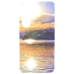 Serene Sunset Over Water Samsung Galaxy S24 6 2 Inch Black Tpu Uv Case by ExtraGoodSauce