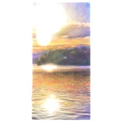 Serene Sunset Over Water Samsung Galaxy S24 Ultra 6 9 Inch Black Tpu Uv Case by ExtraGoodSauce