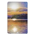 Serene Sunset Over Water Name Card Style USB Flash Drive Front