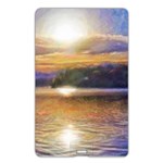 Serene Sunset Over Water Name Card Style USB Flash Drive Back