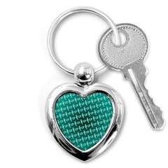 Peaceful Japanese Kanji Design Key Chain (heart) by ExtraGoodSauce