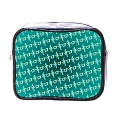 Peaceful Japanese Kanji Design Mini Toiletries Bag (one Side)