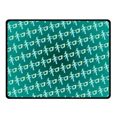 Peaceful Japanese Kanji Design Fleece Blanket (small) by ExtraGoodSauce