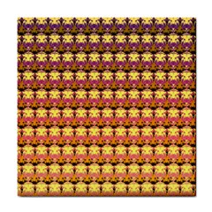 Gradient Lion Head Pattern Tile Coaster by ExtraGoodSauce