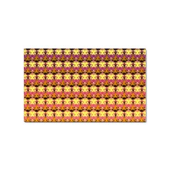 Gradient Lion Head Pattern Sticker (rectangular) by ExtraGoodSauce