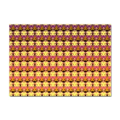 Gradient Lion Head Pattern Sticker A4 (10 Pack) by ExtraGoodSauce