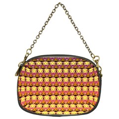 Gradient Lion Head Pattern Chain Purse (One Side)