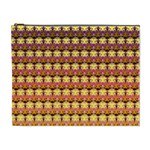 Gradient Lion Head Pattern Cosmetic Bag (XL) Front