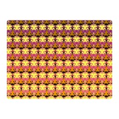 Gradient Lion Head Pattern Two Sides Premium Plush Fleece Blanket (mini) by ExtraGoodSauce