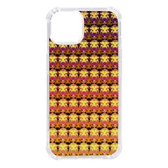 Gradient Lion Head Pattern Iphone 14 Tpu Uv Print Case by ExtraGoodSauce