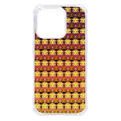 Gradient Lion Head Pattern Iphone 14 Pro Tpu Uv Print Case by ExtraGoodSauce