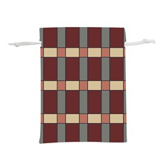 Modern Art Geometric Pattern In Red Hues Lightweight Drawstring Pouch (s) by ExtraAwesomeSauce