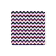 Chevron Pattern Square Magnet