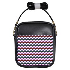 Chevron Pattern Girls Sling Bag by ytdream